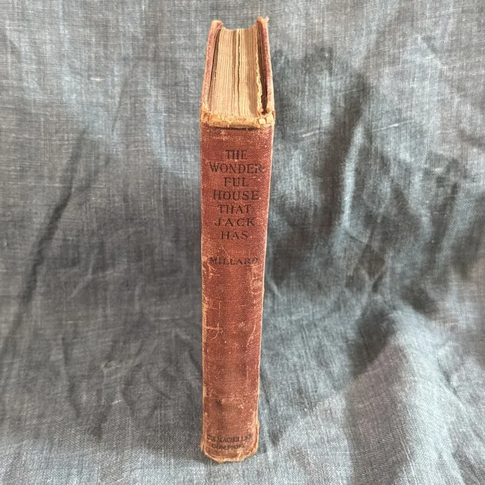 The Wonderful House That Jack Has 1908 Antique Book C.N. Millard Physiology HC